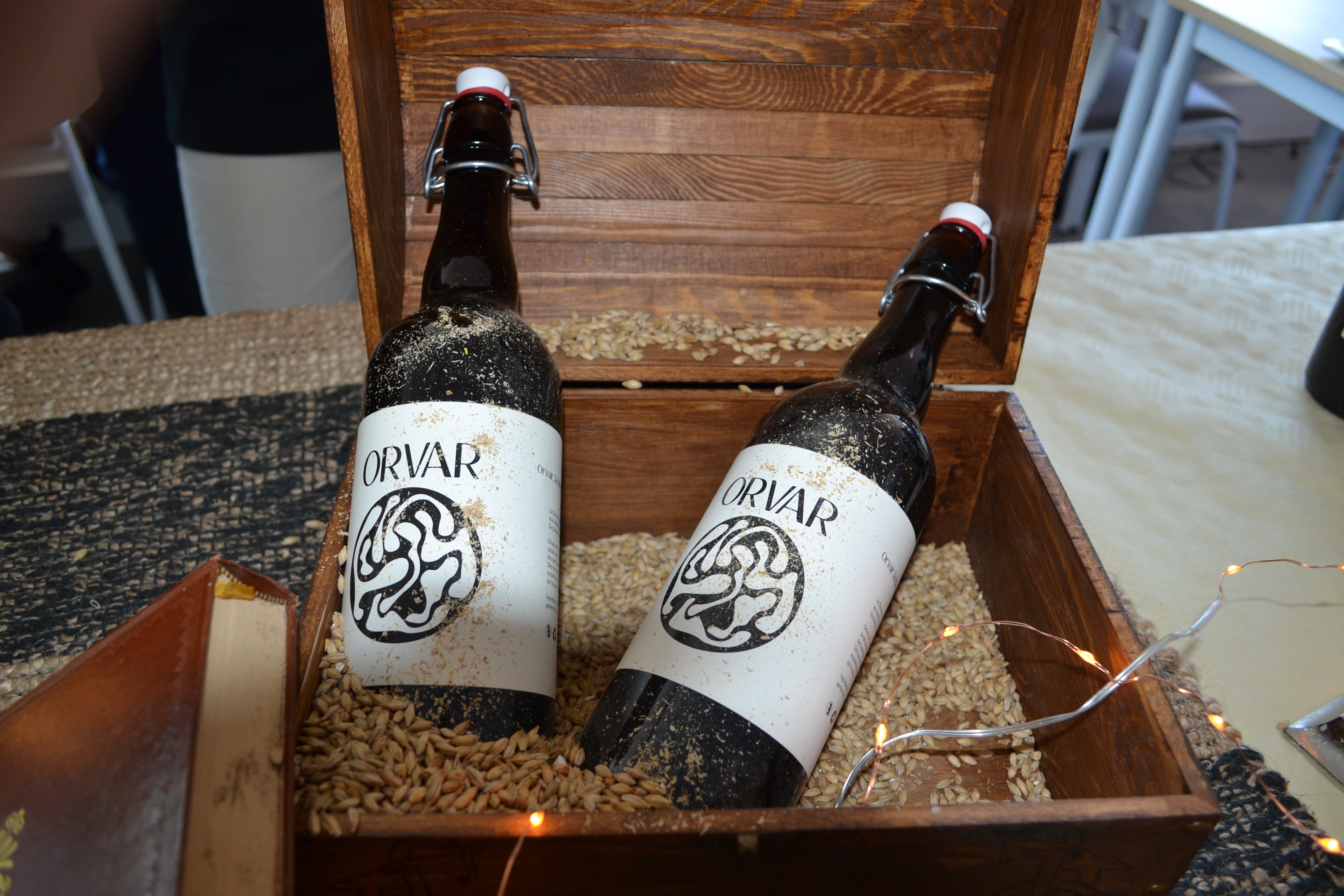 Bière en exposition dans leurs thème (Orvar)