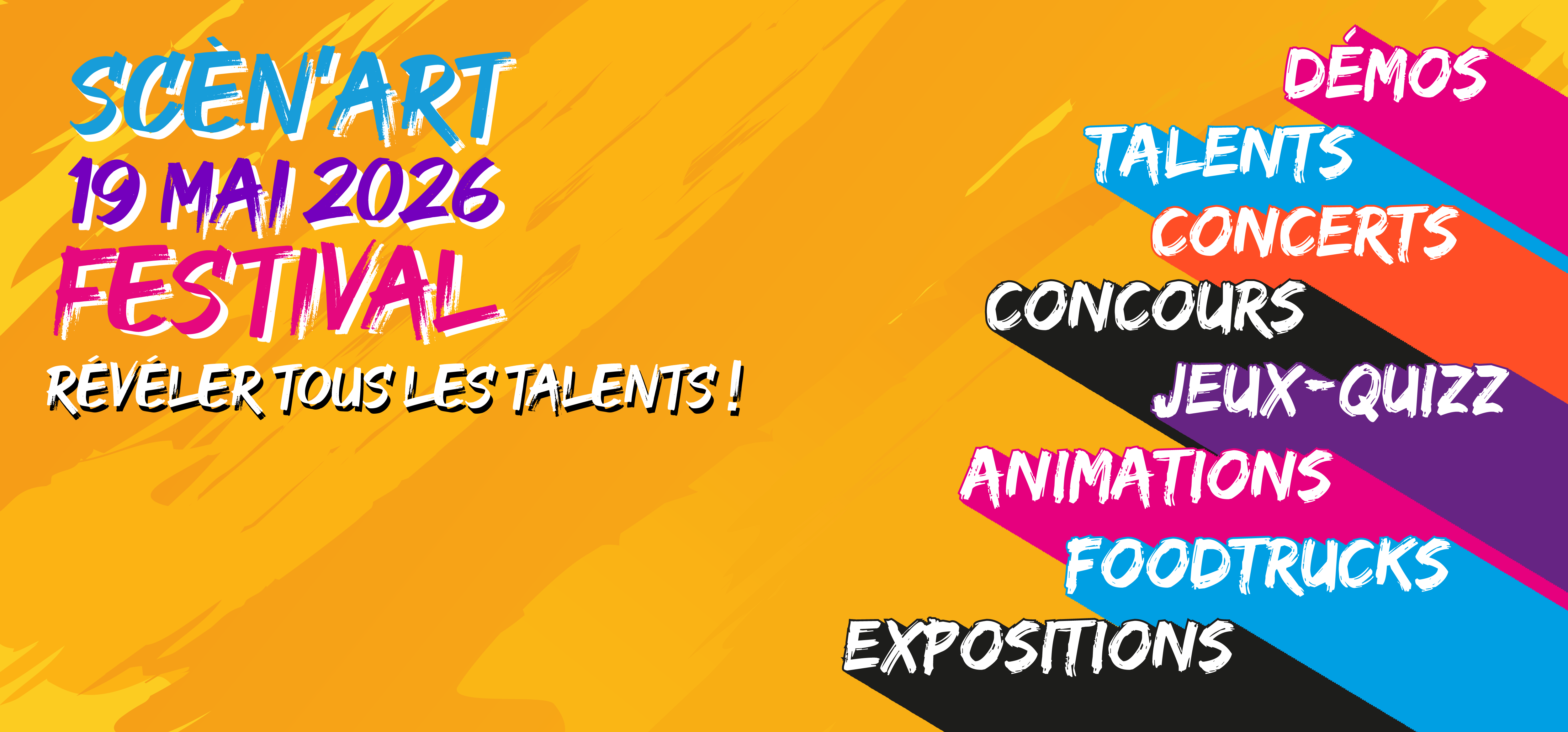 Scén'Art 2026 - Banner